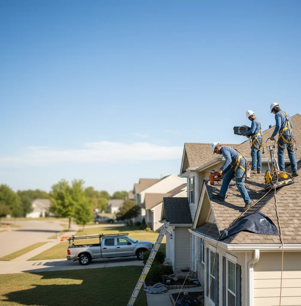 Shingle Replacement in Carnegie, OK